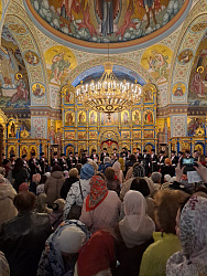 Мужской Хор национальной песни из Владикавказа выступил в в храме Аланское подворье в Москве! Зарина Алборты